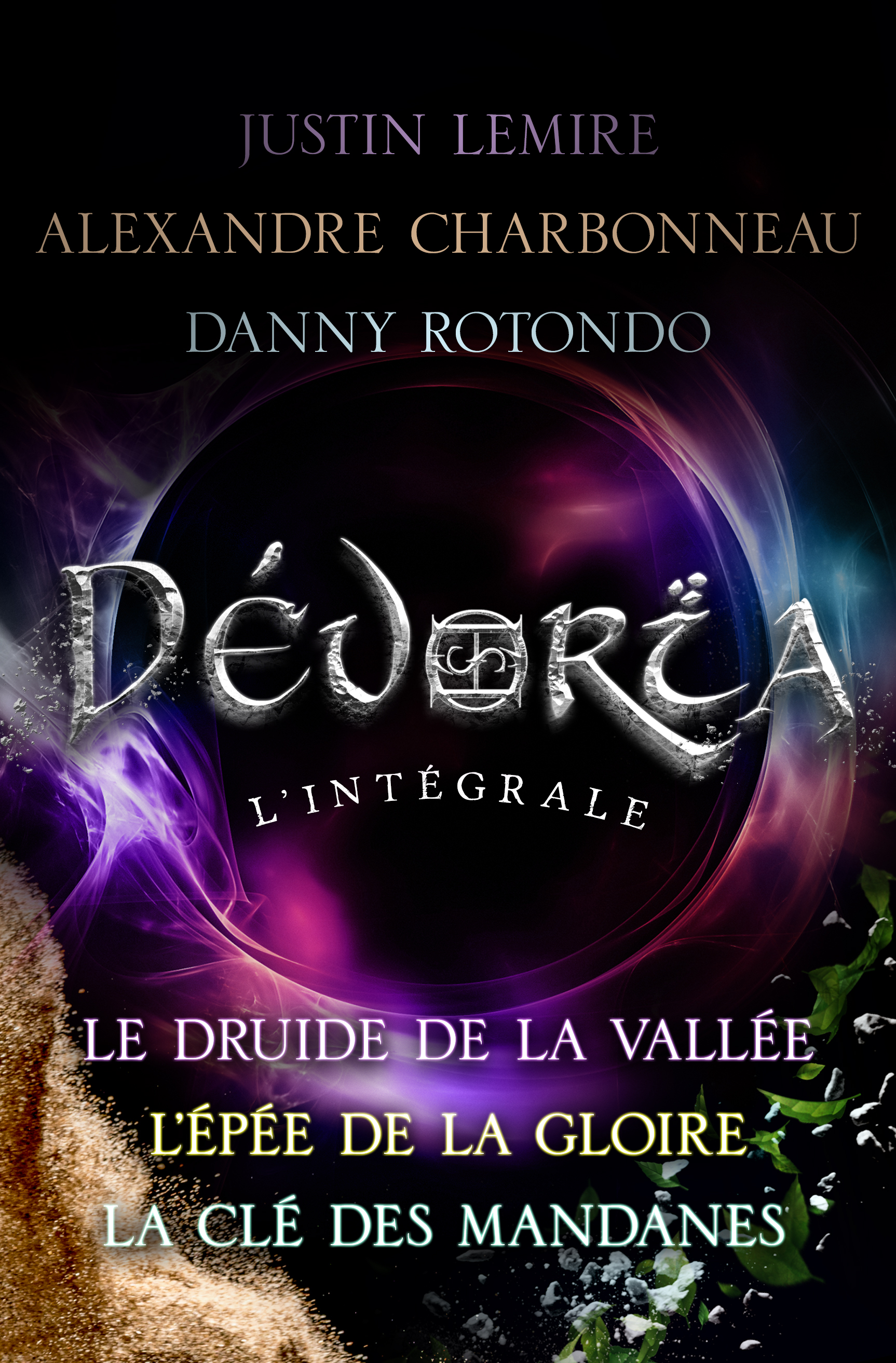 ebook cover of Trilogie Dévoria, by Alexandre Charbonneau, Justin Lemire, Danny Rotondo