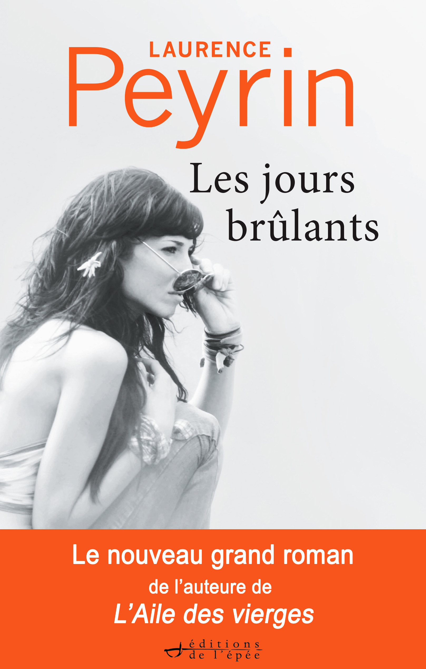 ebook cover of Les Jours brûlants, by Laurence Peyrin