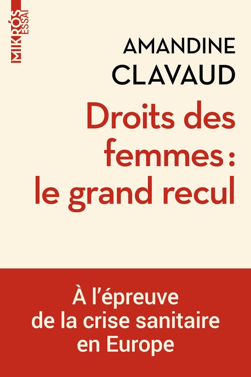 ebook cover of Droits des femmes : le grand recul, by Amandine CLAVAUD