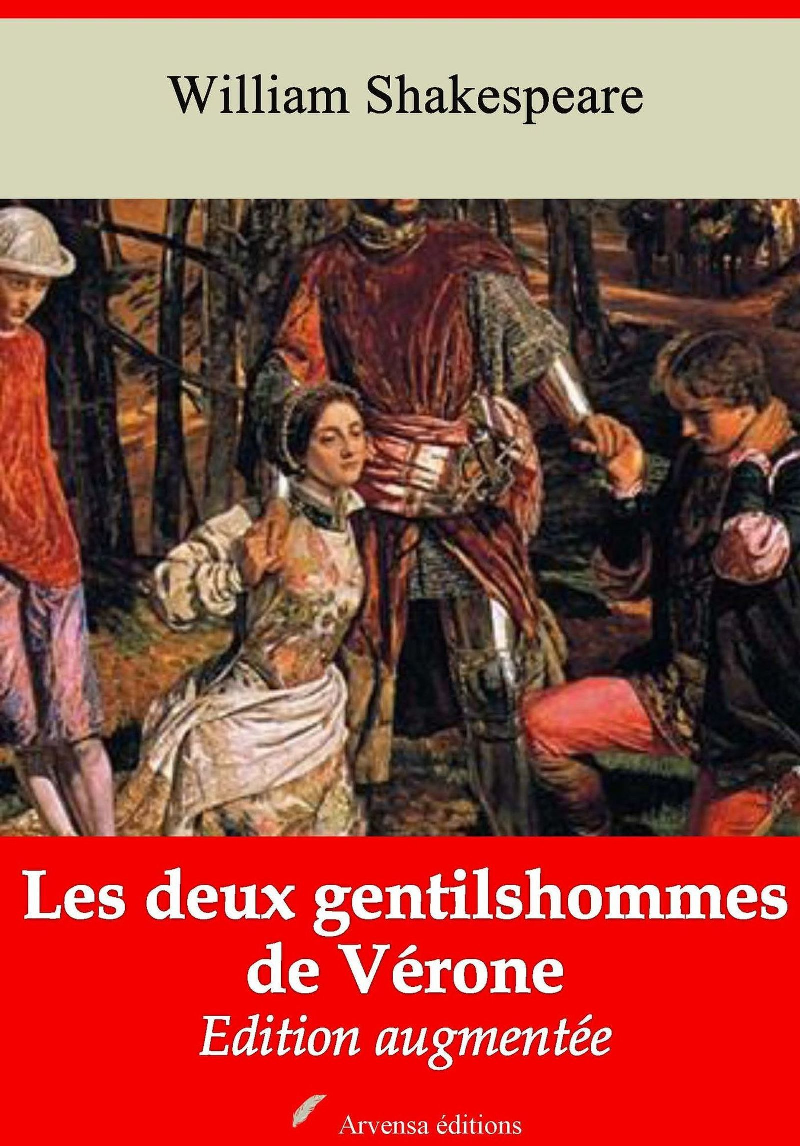 ebook cover of Les Deux Gentilshommes de Vérone - suivi d'annexes, by William Shakespeare