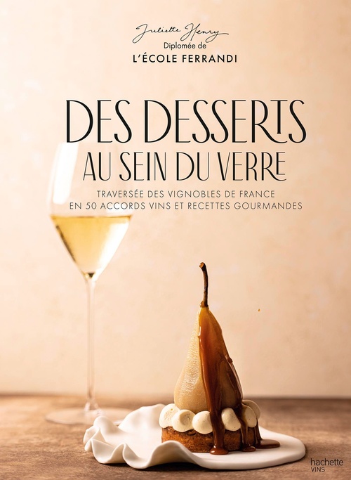 ebook cover of Des desserts au sein du verre, by Juliette Henry