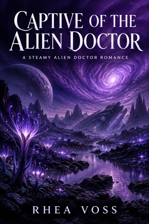 Couverture ebook de Captive of the Alien Doctor, de Rhea Voss