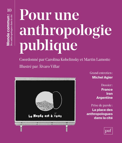 Couverture ebook de Pour une anthropologie publique, de Collectif
