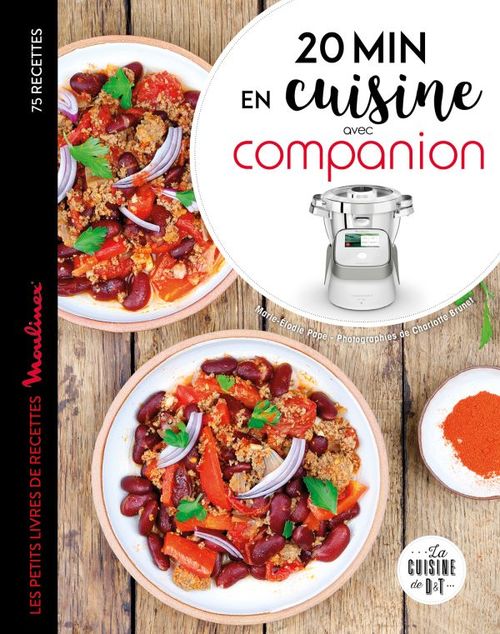 Couverture ebook de 20 minutes en cuisine avec Companion, de Pape/Brunet