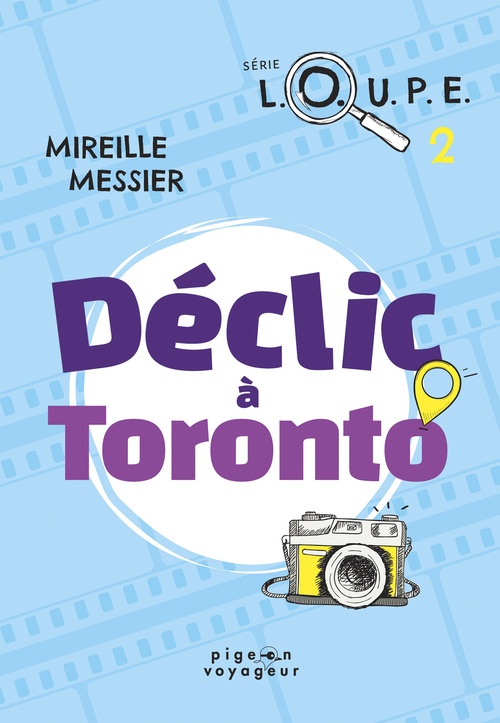 Couverture ebook de Déclic à Toronto, de Mireille Messier