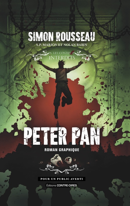 Couverture ebook de Peter Pan - Roman graphique, de Simon Rousseau, Simon-Pierre Marion, Nolan Babin