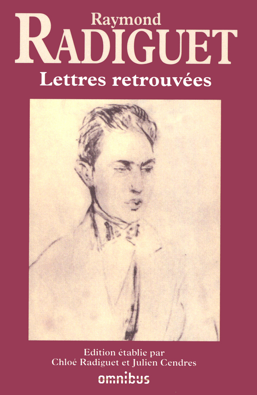 ebook cover of Lettres retrouvées, by Radiguet Raymond
