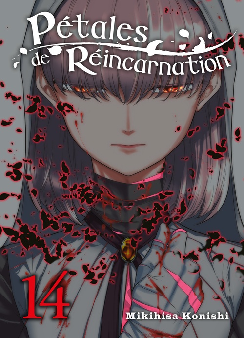 Couverture ebook de Pétales de réincarnation T14, de Mikihisa Konishi