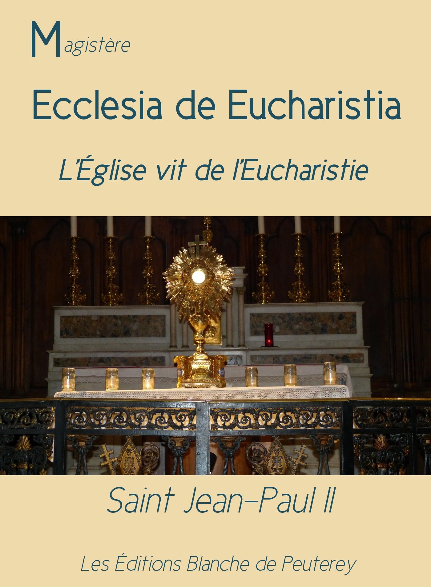 Couverture ebook de Ecclesia de Eucharistia, de Jean Paul Ii