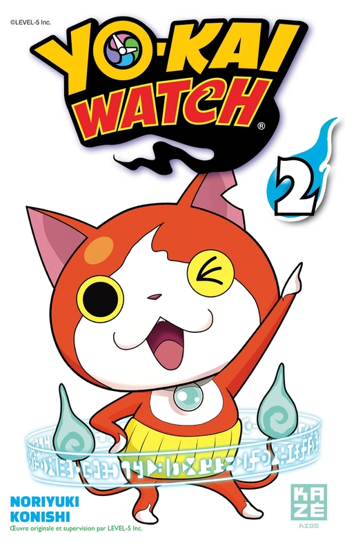 Couverture ebook de Yo-Kai Watch T02, de Noriyuki Konishi