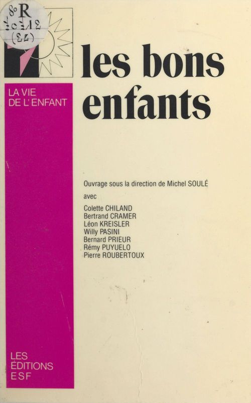 ebook cover of Les bons enfants, by Collectif