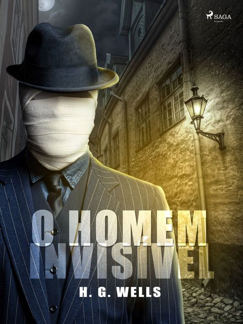 Couverture ebook de O homem invisível, de H. G. Wells