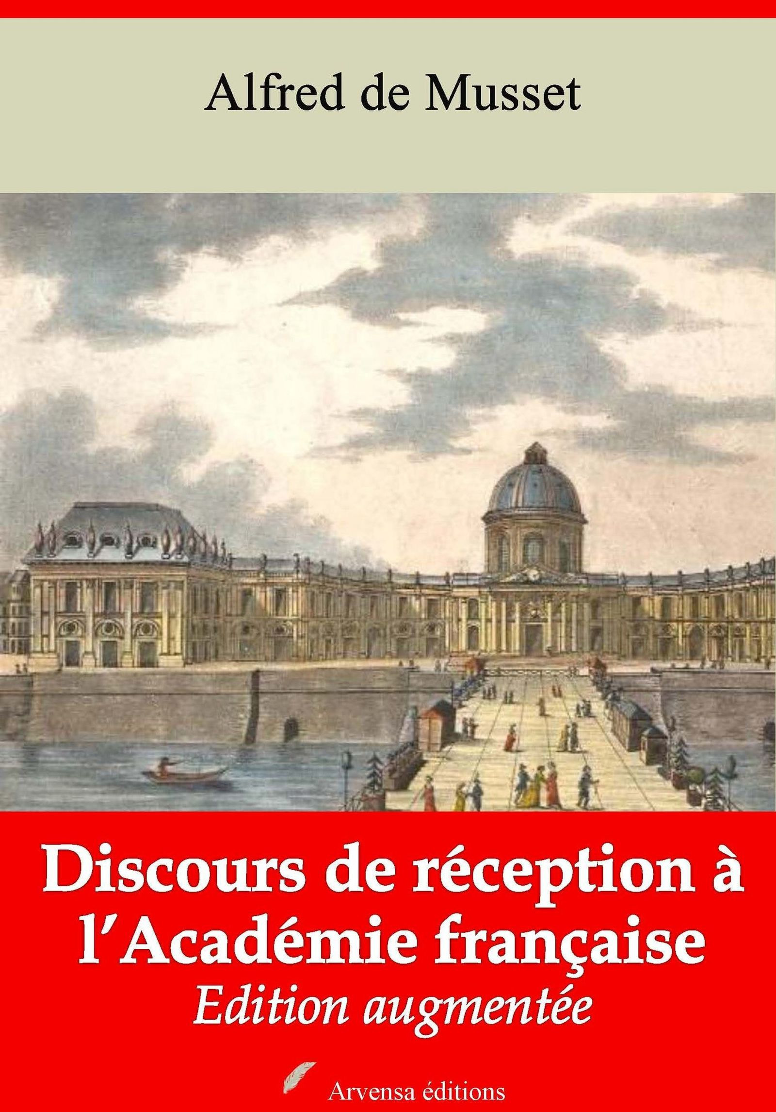 ebook cover of Discours de réception à l´Académie française - suivi d'annexes, by Alfred De Musset