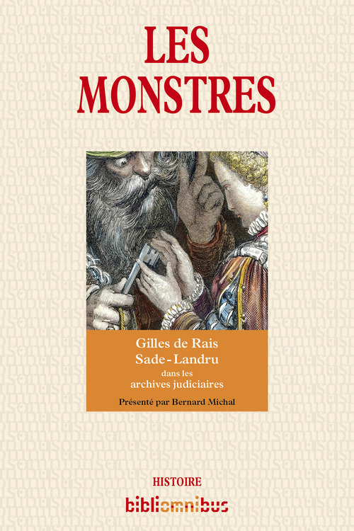 Couverture ebook de Les Monstres, de Bernard Michal