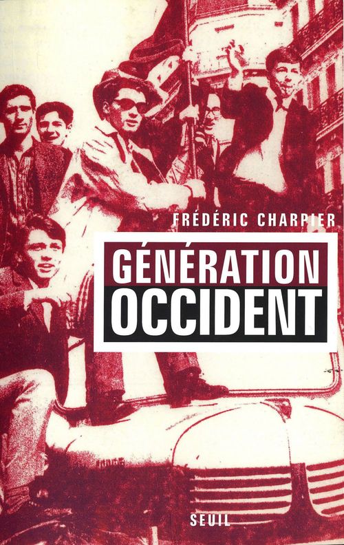 ebook cover of Génération Occident, by Frédéric Charpier