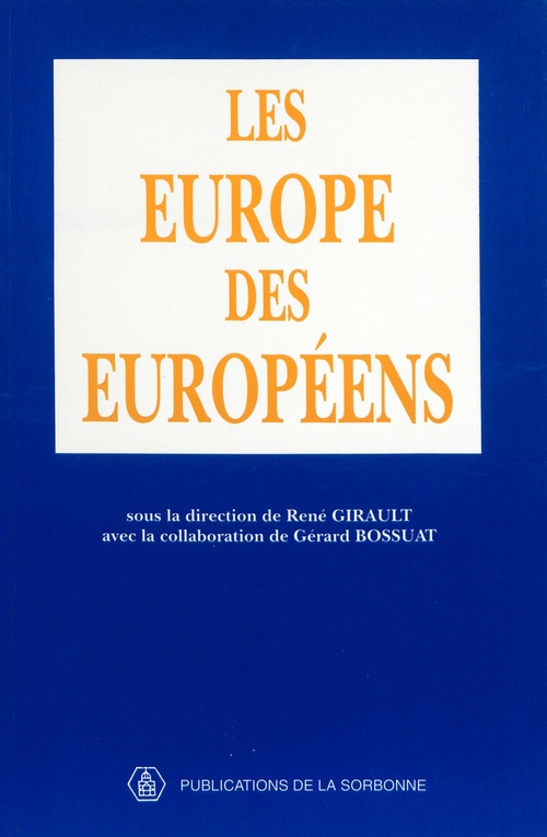 ebook cover of Les Europe des Européens, by René Girault