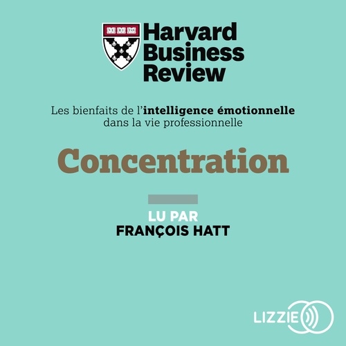 Couverture audiobook de Concentration, de Harvard Business Review