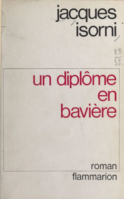 Couverture ebook de Un diplôme en Bavière, de Jacques Isorni