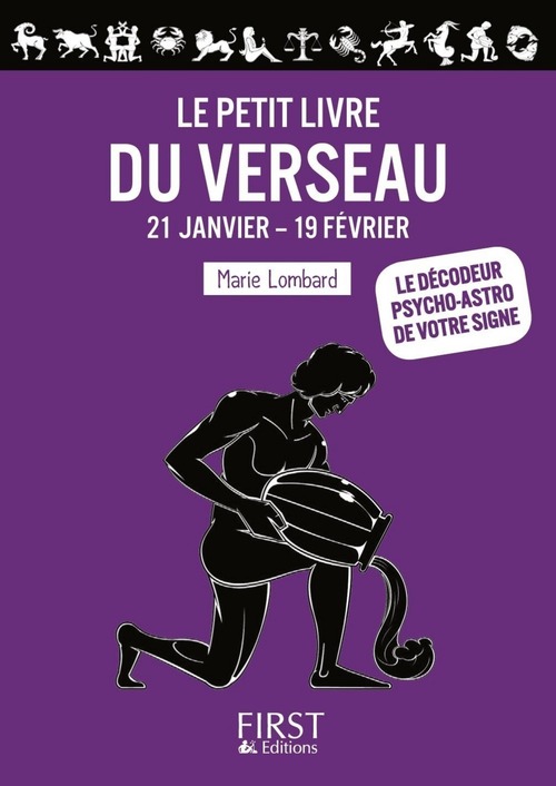 Couverture ebook de Petit Livre du - Verseau, de Marie Lombard