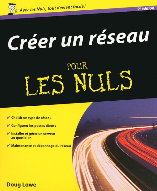 ebook cover of Créer un réseau 9e pour les nuls, by Lowe Doug