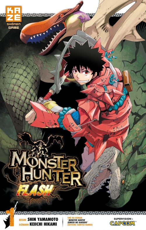 ebook cover of Monster Hunter Flash T01, by Shin Yamamoto