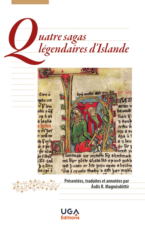 Couverture ebook de Quatre sagas légendaires d'Islande, de