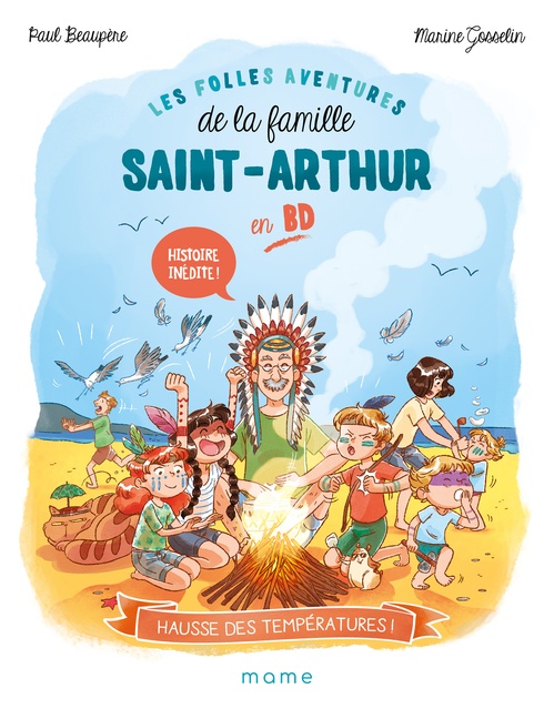 ebook cover of Hausse des températures !, by Paul Beaupère, Ariane Delrieu