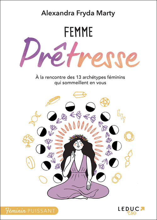 ebook cover of Femme prêtresse, by Alexandra Fryda marty