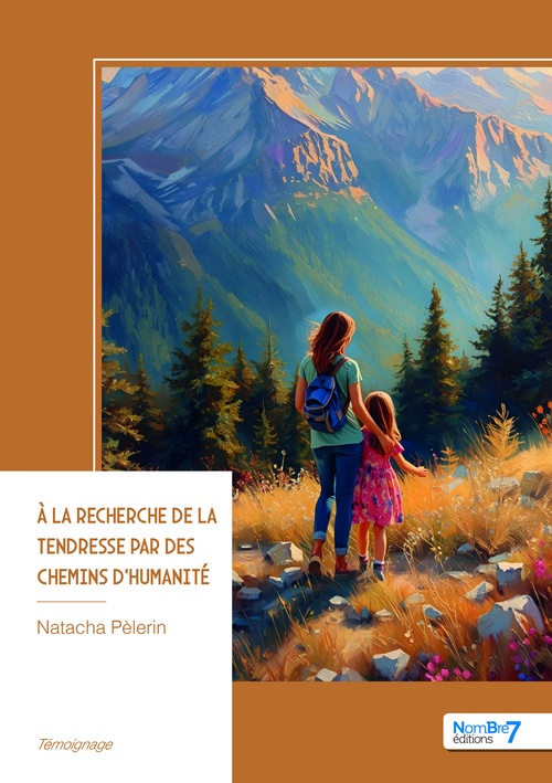 Couverture ebook de À la recherche de la Tendresse par des chemins d'humanité, de Natacha Pèlerin