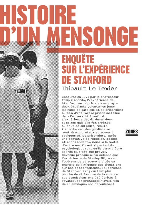 Couverture ebook de Histoire d'un mensonge, de Thibault Le texier