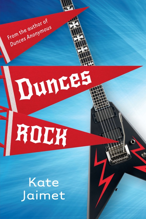 Couverture ebook de Dunces Rock, de Kate Jaimet