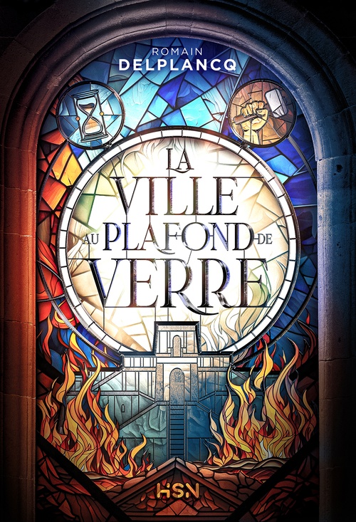 ebook cover of La Ville au plafond de verre, by Romain Delplancq