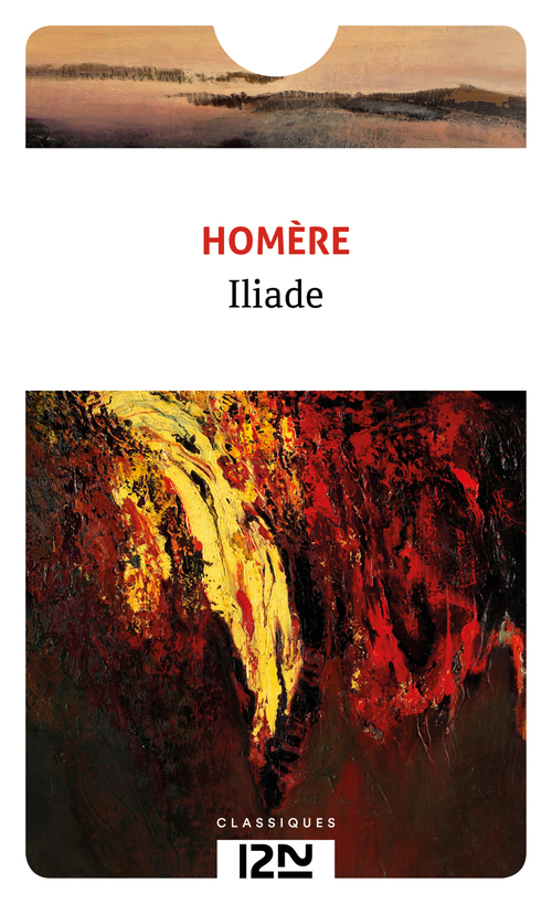 ebook cover of Iliade, by Homère