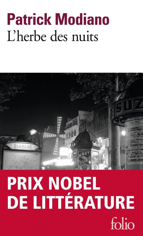 Couverture ebook de L'herbe des nuits, de Patrick Modiano