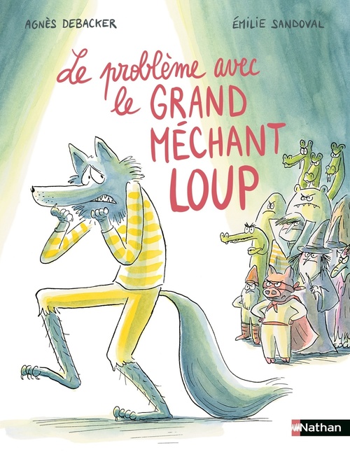 ebook cover of Le problème avec le grand méchant loup, by Agnès Debacker