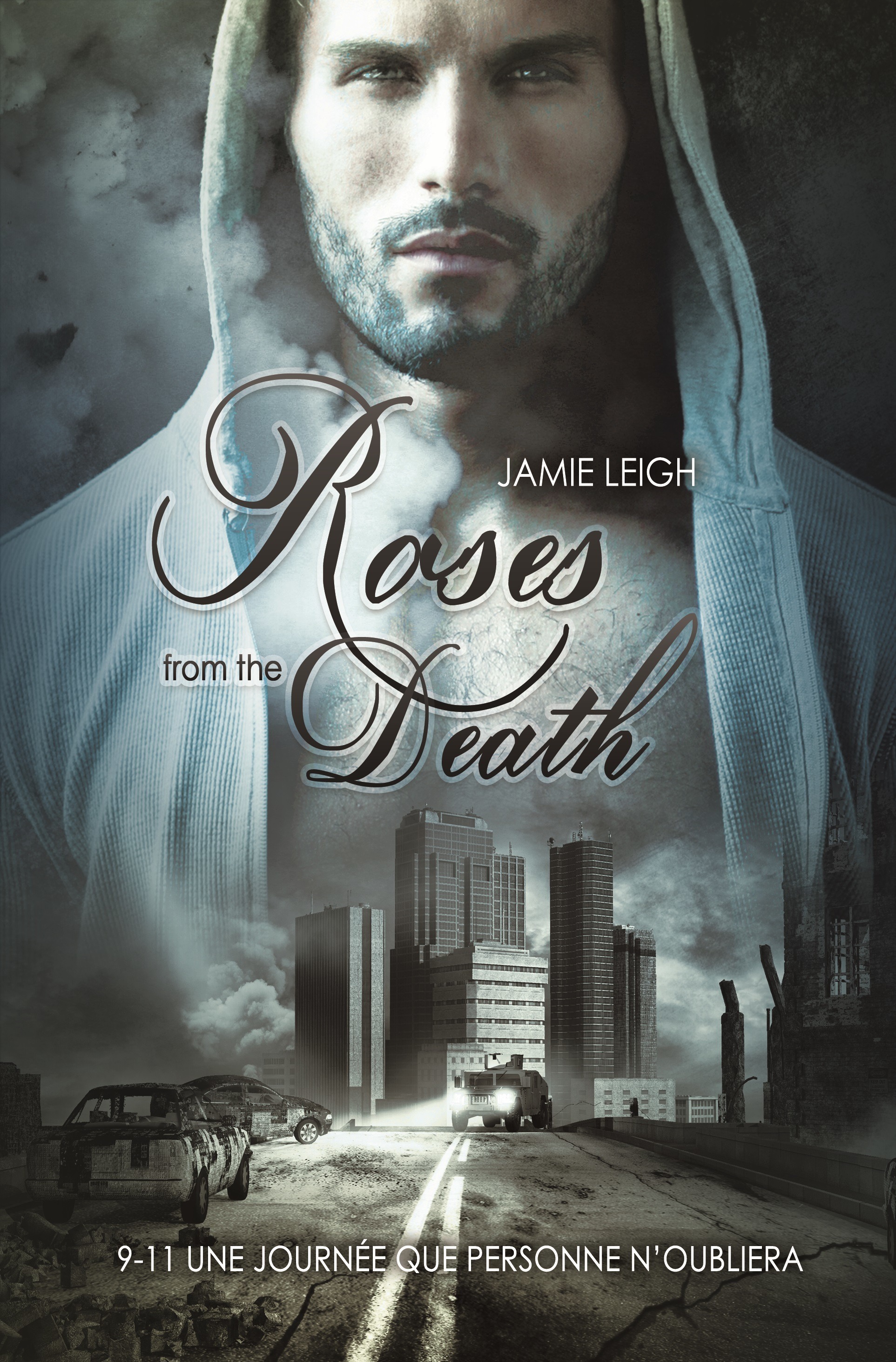 Couverture ebook de Roses from the death | Roman gay, livre gay, MxM, de Jamie Leigh