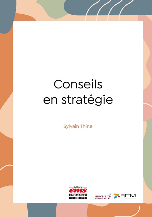Couverture ebook de Conseils en stratégie, de Sylvain Thine
