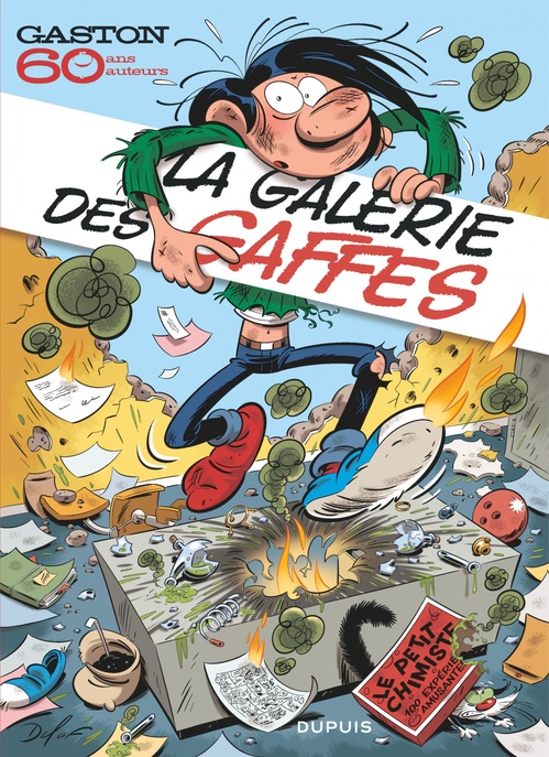 Couverture ebook de Gaston - La galerie des gaffes, de Jidéhem, André Franquin
