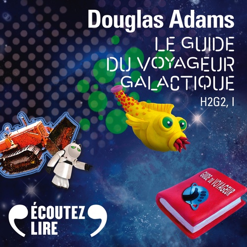 audiobook cover of H2G2 (Tome 1) - Le Guide du voyageur galactique, by Douglas Adams