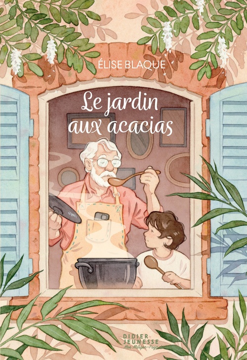 ebook cover of Le Jardin aux acacias, by Elise Blaque