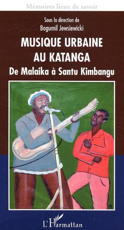 Couverture ebook de Musique urbaine au Katanga, de Mwayila Tshiyembe