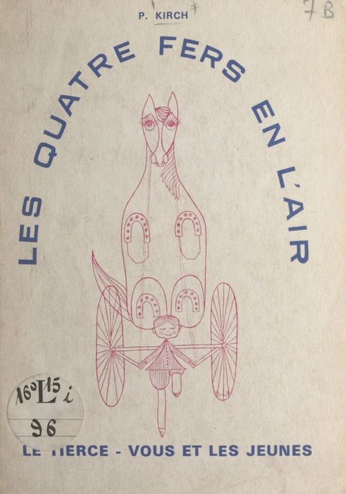 Couverture ebook de Les quatre fers en l'air, de Pierre Kirch
