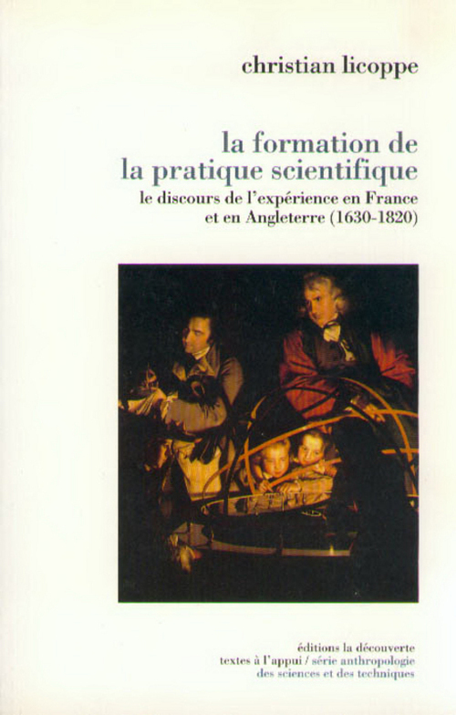 ebook cover of La formation de la pratique scientifique, by Christian Licoppe