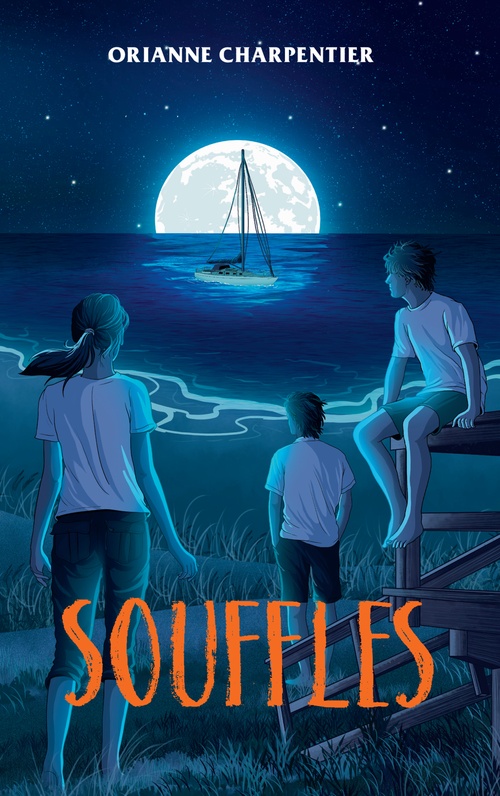 Couverture ebook de Souffles, de Orianne Charpentier