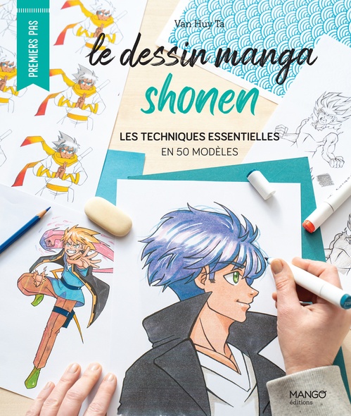 ebook cover of Le dessin manga shonen, by Van Huy Ta