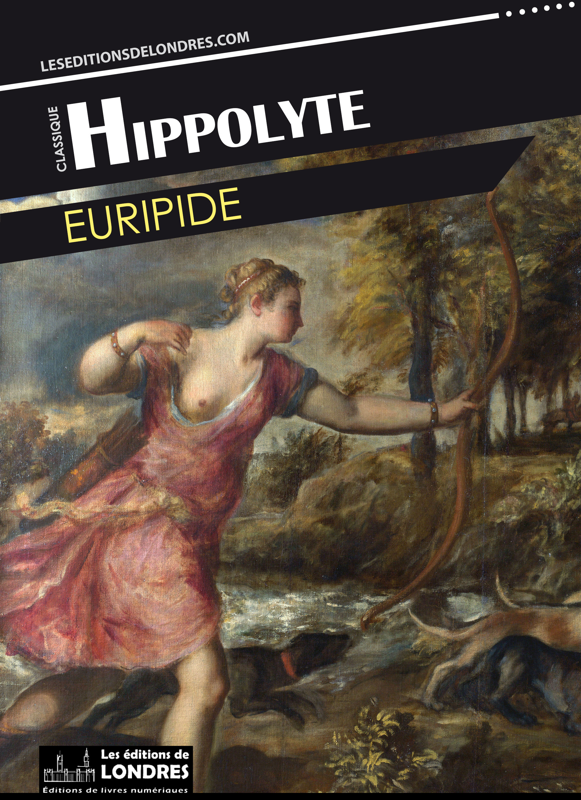 ebook cover of Hippolyte, by Euripide