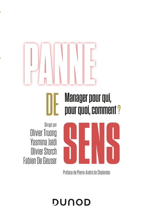 Couverture ebook de Panne de sens, de Fabien de Geuser, Yasmina Jaidi, Olivier Storch, Olivier Truong