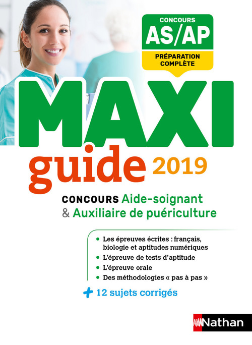 ebook cover of Le maxi guide 2019 - Conc. aide-soignant auxiliaire de puériculture, by Elisabeth Baumeier, Elisabeth Simonin