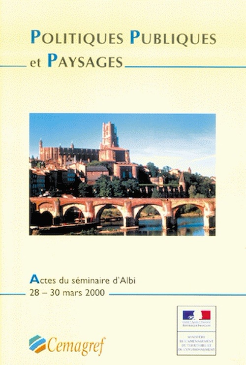 ebook cover of Politiques publiques et paysages, by Collectif