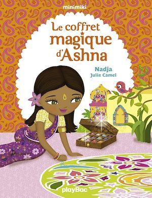 Couverture ebook de Le coffret magique d'Ashna, de Nadja, Julie Camel